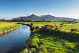 Mourne Mountains at Carrigs River